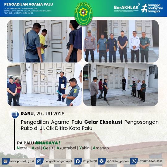 eksekusi jl cik ditiro 1