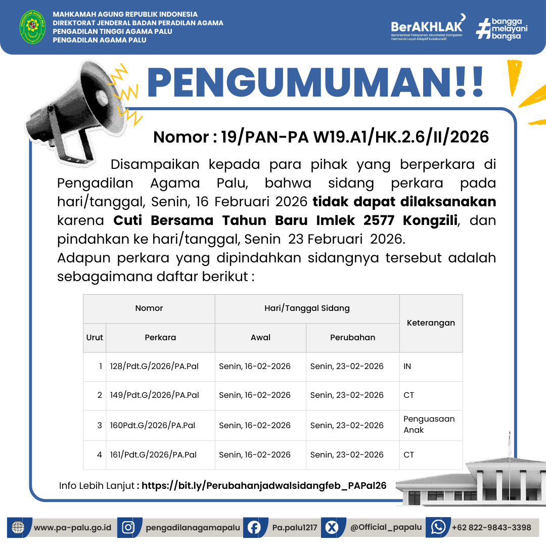 pengumuman 3 feb 2026